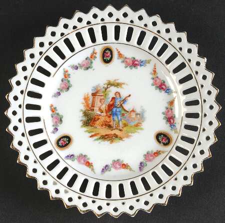 GMY59 5" Pierced Plate by Germany