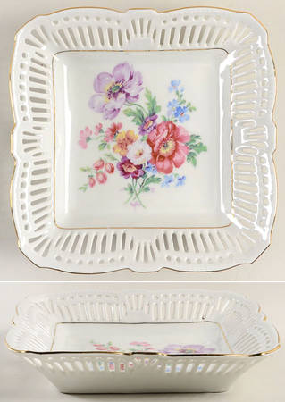 GMY63 7'' Pierced Square Bowl by Germany