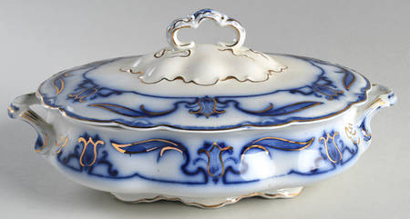 Lotus Oval Covered Vegetable