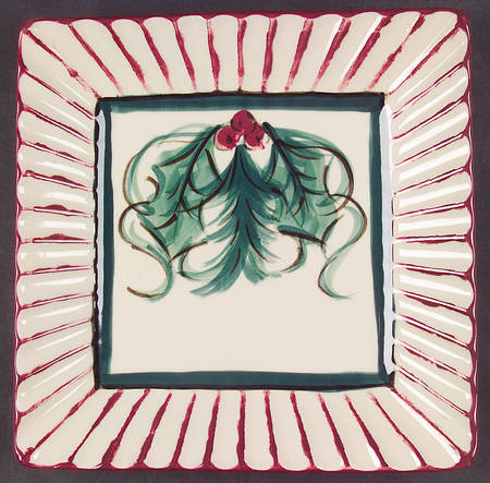 Hollylujah Square Salad Plate
