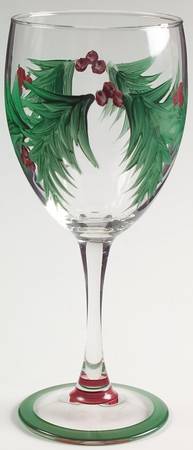 Hollylujah 10 Oz Glassware Wine Goblet