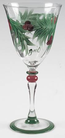 Hollylujah 8 Oz Glassware Goblet