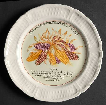 Les Gatronomiques De La Sante Red Canape Plate