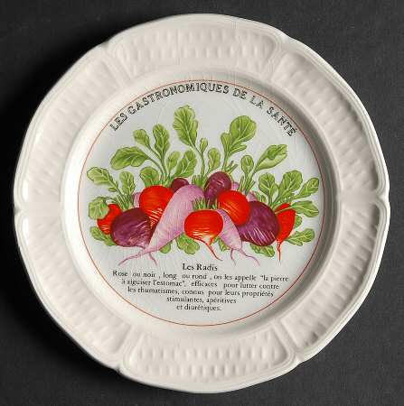 Les Gatronomiques De La Sante Red Canape Plate