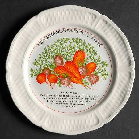 Les Gatronomiques De La Sante Red Canape Plate