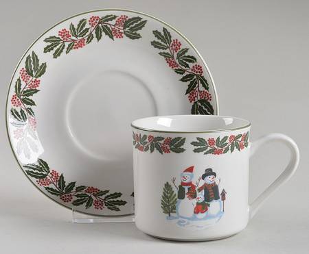 GCI1 Flat Cup & Saucer Set