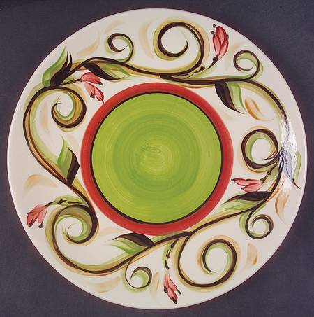 Honeysuckle Large Dinner Plate