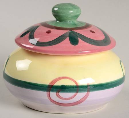 Street Party Sugar Bowl & Lid