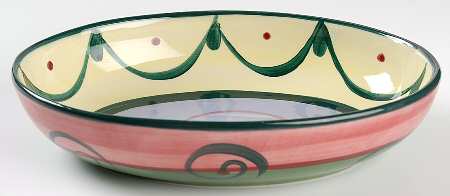Street Party 10" Oval Vegetable Bowl