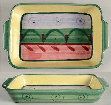 Street Party 15" Rectangular Baker