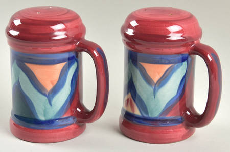 Red Azalea Stove Top Salt & Pepper Set