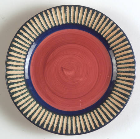 Red Azalea Salad Plate