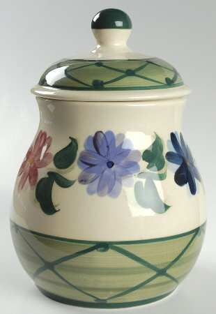 Daisy Chain Large Canister & Lid