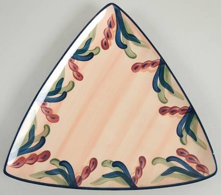 Juniper Triangular Dinner Plate