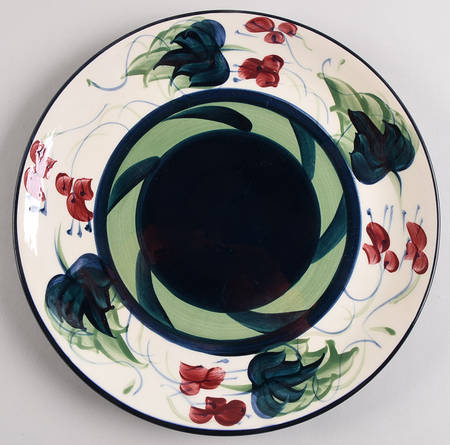 Grapevine Green Dinner Plate
