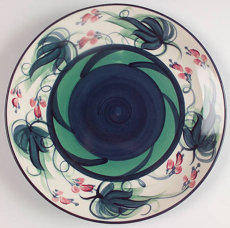 Grapevine Green Large Dinner Plate