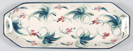 Grapevine Green Bread Tray