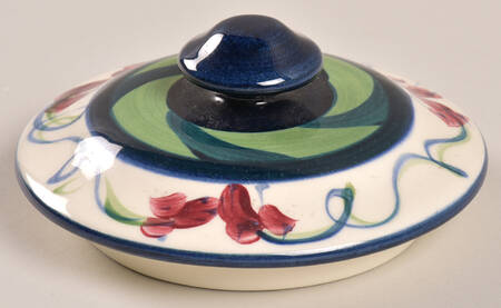 Grapevine Green Lid for Small Canister