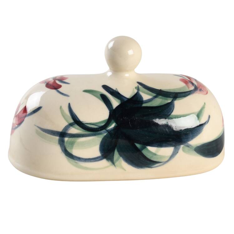 Grapevine Green Lid for 1/4 Lb Butter