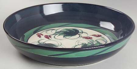 Grapevine Green 13" Pasta Serving Bowl