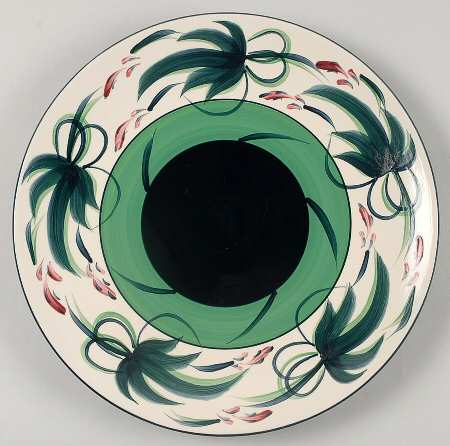 Grapevine Green Large Dinner Plate