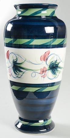 Grapevine Green 15" Vase
