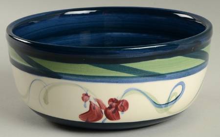 Grapevine Green 7" Salad Serving Bowl
