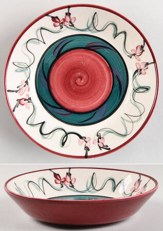 Red Grapevine Soup/Cereal Bowl
