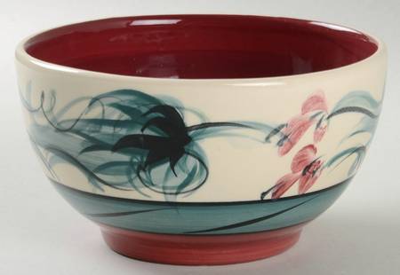 Red Grapevine Rice Bowl