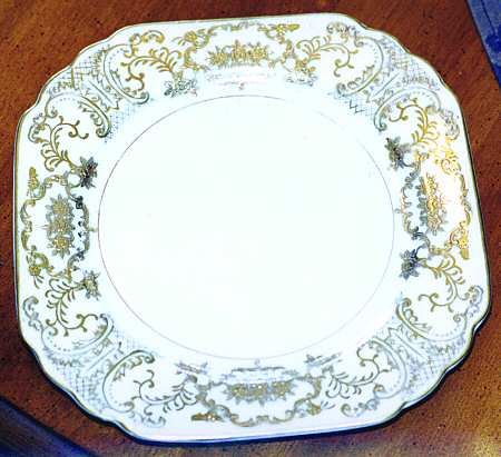 GCO6 Square Salad Plate