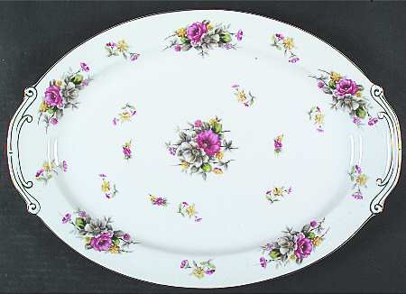 Florette 16" Oval Serving Platter