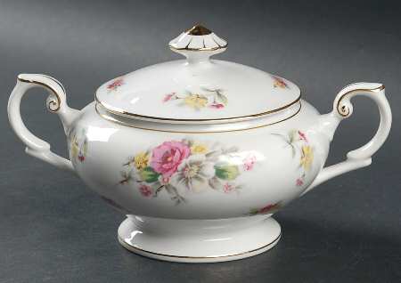 Florette Sugar Bowl & Lid