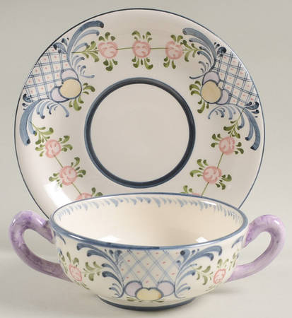 Favorite Cream Soup Bowl & Saucer Set