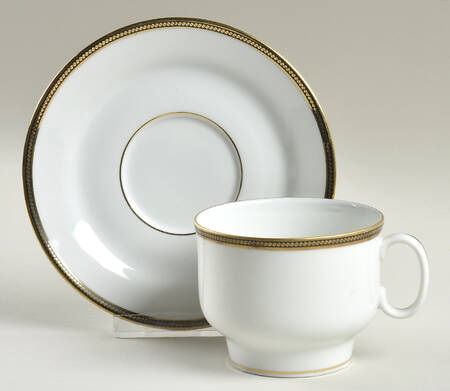 Flat Cup & Saucer Set