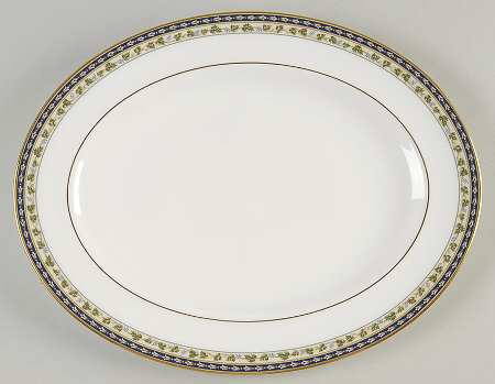 Grand Tapestry 14" Oval Serving Platter by Gorham