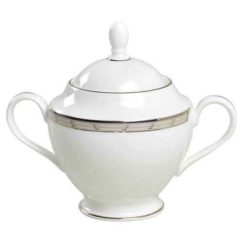 Gatehouse Platinum Sugar Bowl & Lid by Gorham