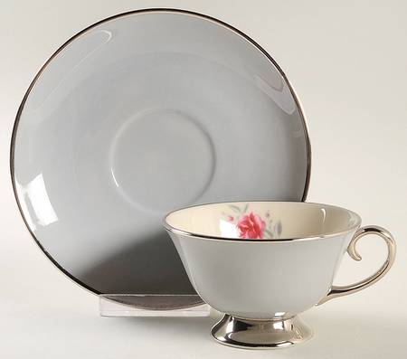 Miramar Footed Cup & Saucer Set