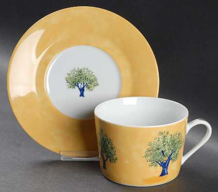 Ouliveiro Breakfast Cup & Saucer Set