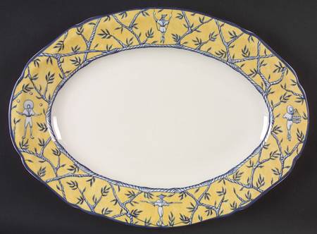 Baladins 14" Oval Serving Platter