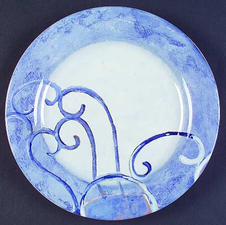 Chaise Bleu by Faiencerie De Gien