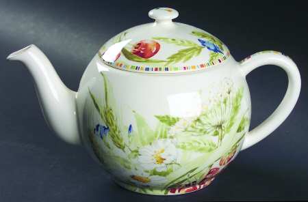 Cherry Teapot & Lid