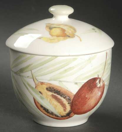 Exotic Sugar Bowl & Lid