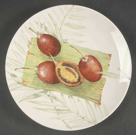 Exotic Salad/Dessert Plate