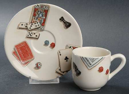Jeux Flat Demitasse Cup & Saucer Set