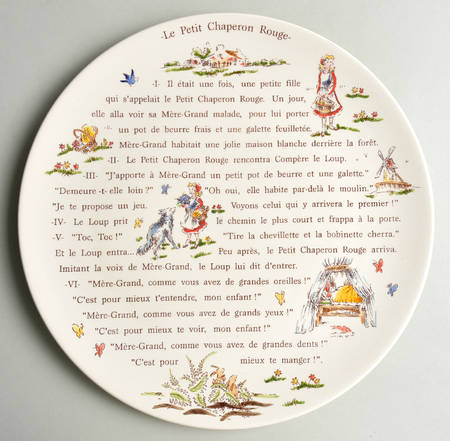 Le Petit Chaperon Rouge Cake Plate