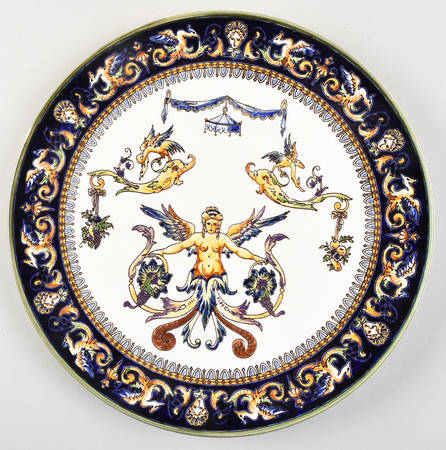 Renaissance Italian Bleu 10" Wall Plate