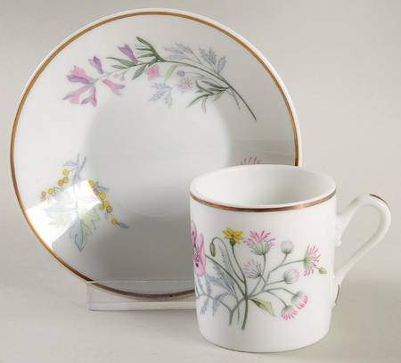 Maveta Flat Demitasse Cup & Saucer Set