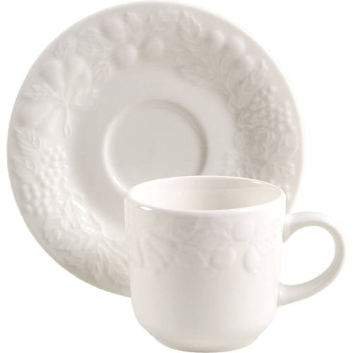 Fruit Flat Cup & Saucer Set
