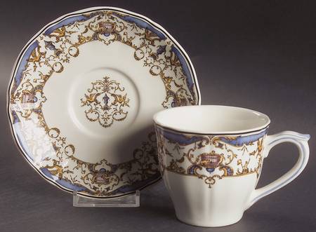 Dionysos Flat Cup & Saucer Set