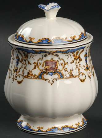 Dionysos Sugar Bowl & Lid